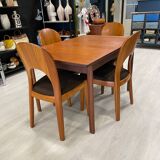 Set of 4 chairs by Niels Koefoed Denmark 1960s
