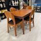 Set of 4 chairs by Niels Koefoed Denmark 1960s