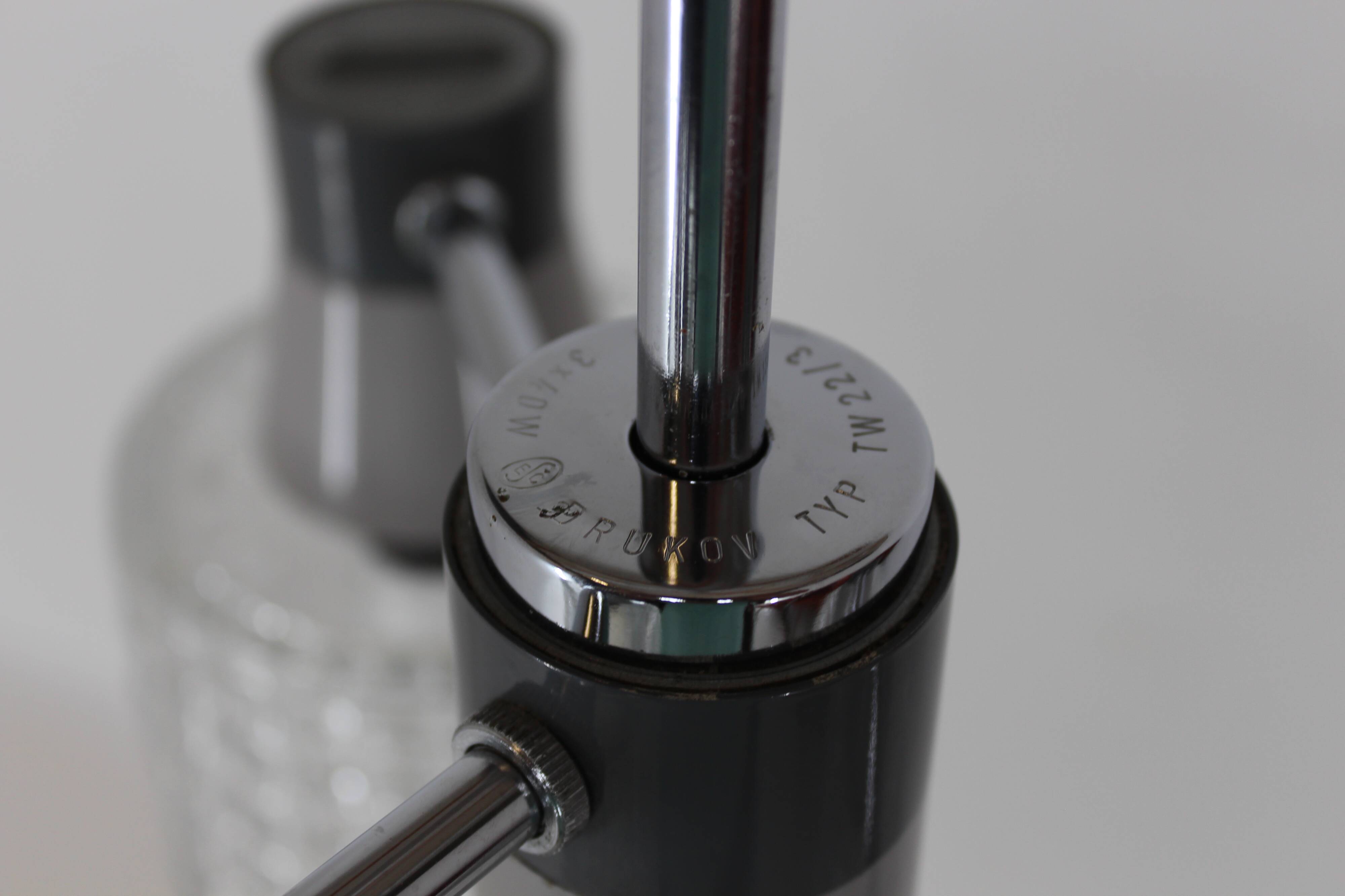 Mid-century chandelier Drukov, 1960