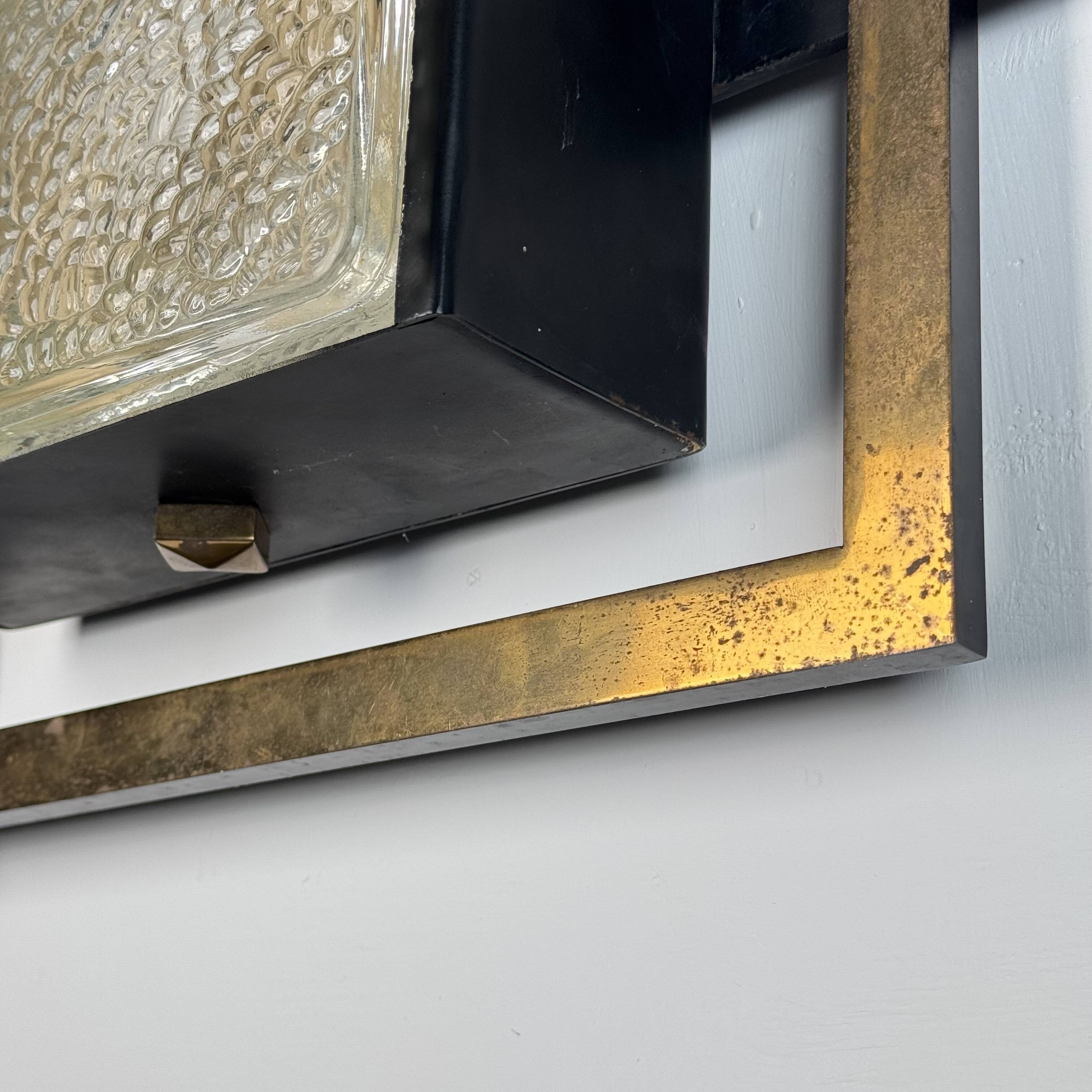 Pair of Wall Lights by Jacques Adnet, From the Nevada line, France 50s