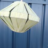 Bardot chandelier in gingham