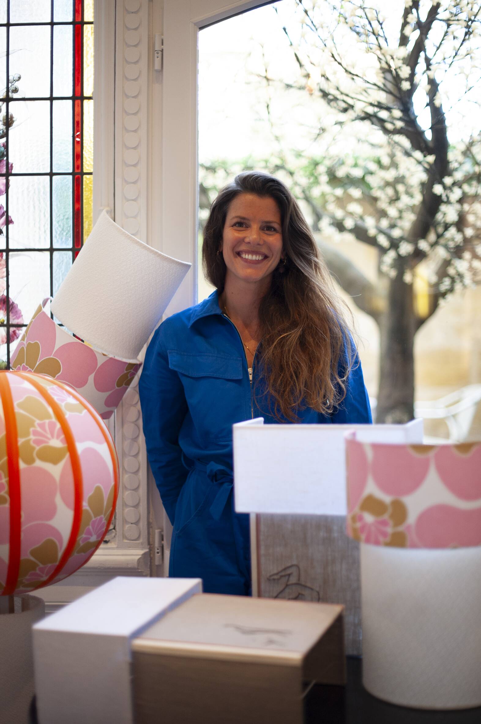 Mila Floor Lamp / Pink Lady Collection / Angélique Delaire /