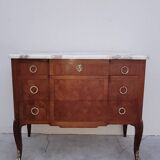 Louis XV Louis XVI rosewood commode, 19th century.