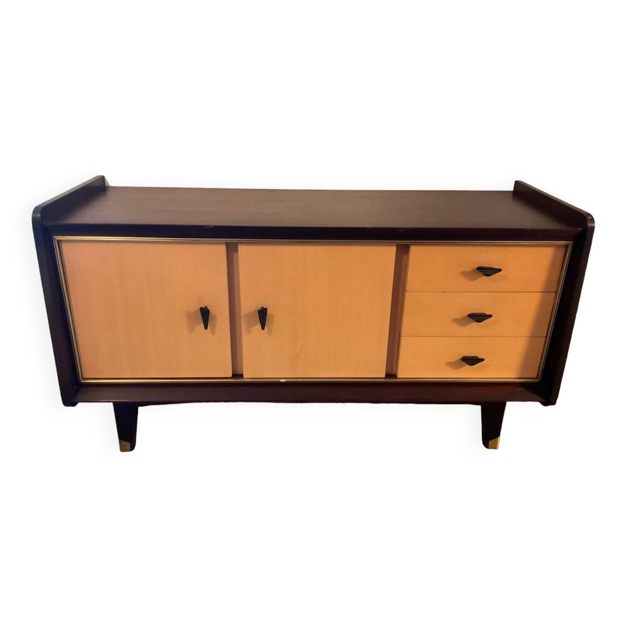 Vintage TV cabinet sideboard from the 60s