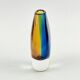 Vase en verre artistique du milieu du siècle par Vicke Lindstrand pour Kosta, Suède, années 1960.