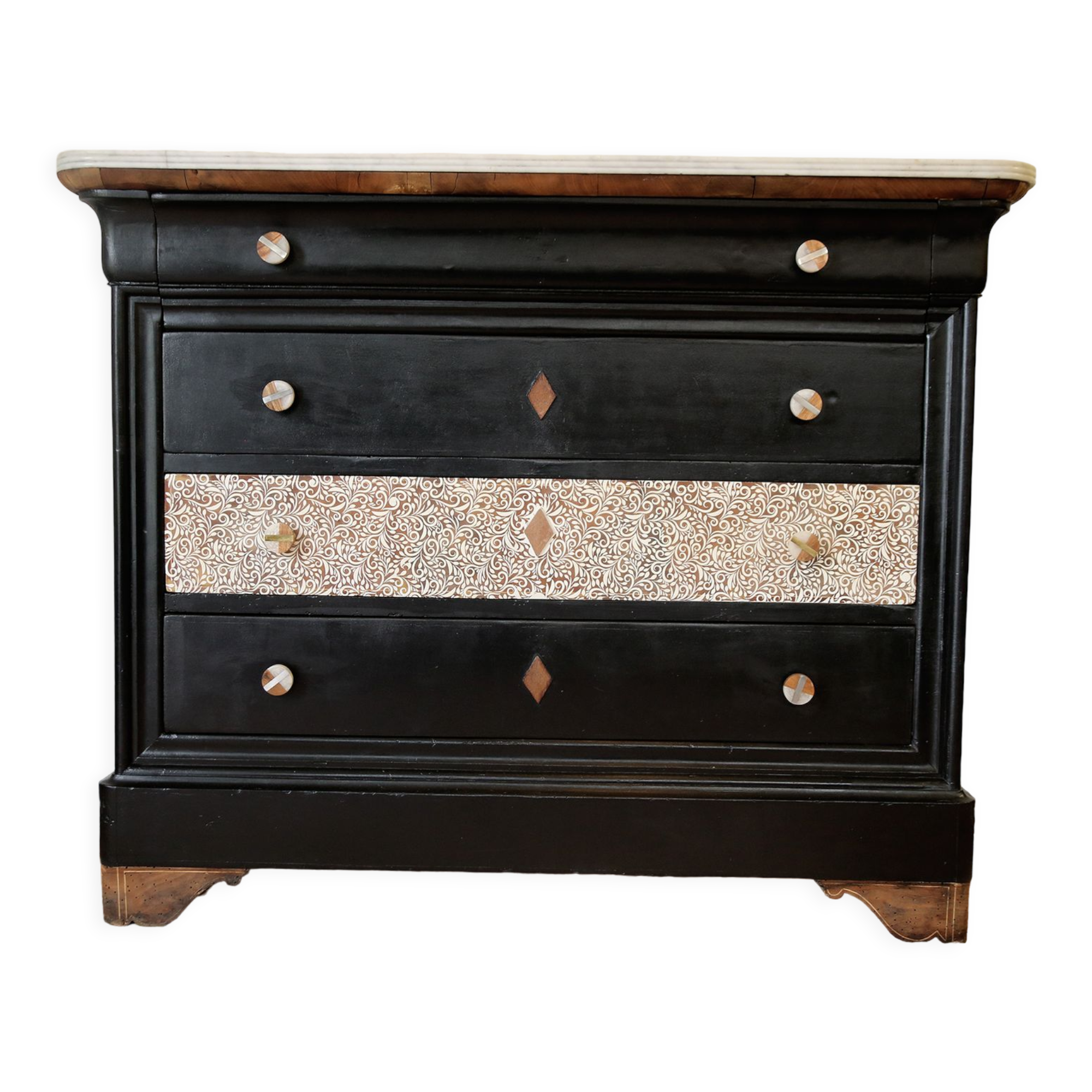 Louis Philippe style chest of drawers
