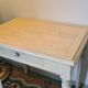 Bureau style Louis XVI shabby chic