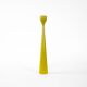 Olive-shaped candlestick, Danish design, 1970s, made in Denmark