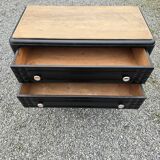 Art deco oak chest of drawers from the 50s revamp
