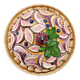 Plat à tarte en barbotine