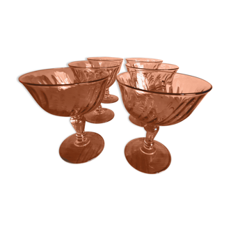6 coupes modèle "Rosaline" Arcoroc Luminarc