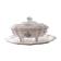 Tureen and platter signed Bondil in Moustiers, Provençal art earthenware