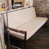 Renovated - Scandinavian mid century teak bench Grete Jal style