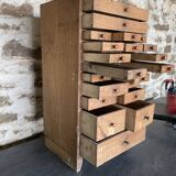 Former craft furniture with watchmaker's layette drawers