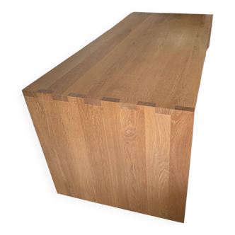Bureau contemporain en chêne massif