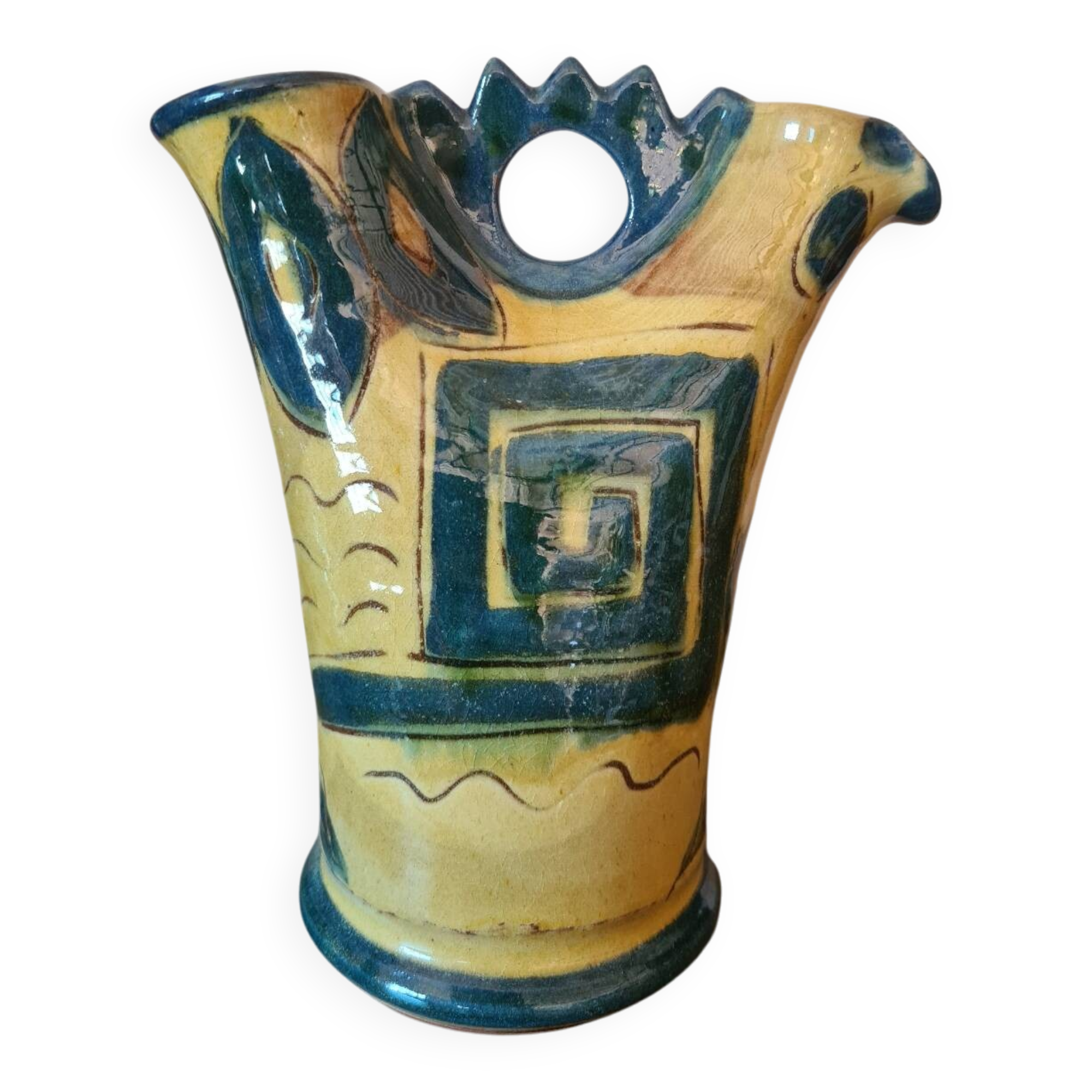 Terracotta jug