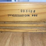 6 pine chairs