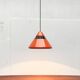Vintage German Hanging Lamp Space Age Model 5535 by Alfred Kalthoff for Staff