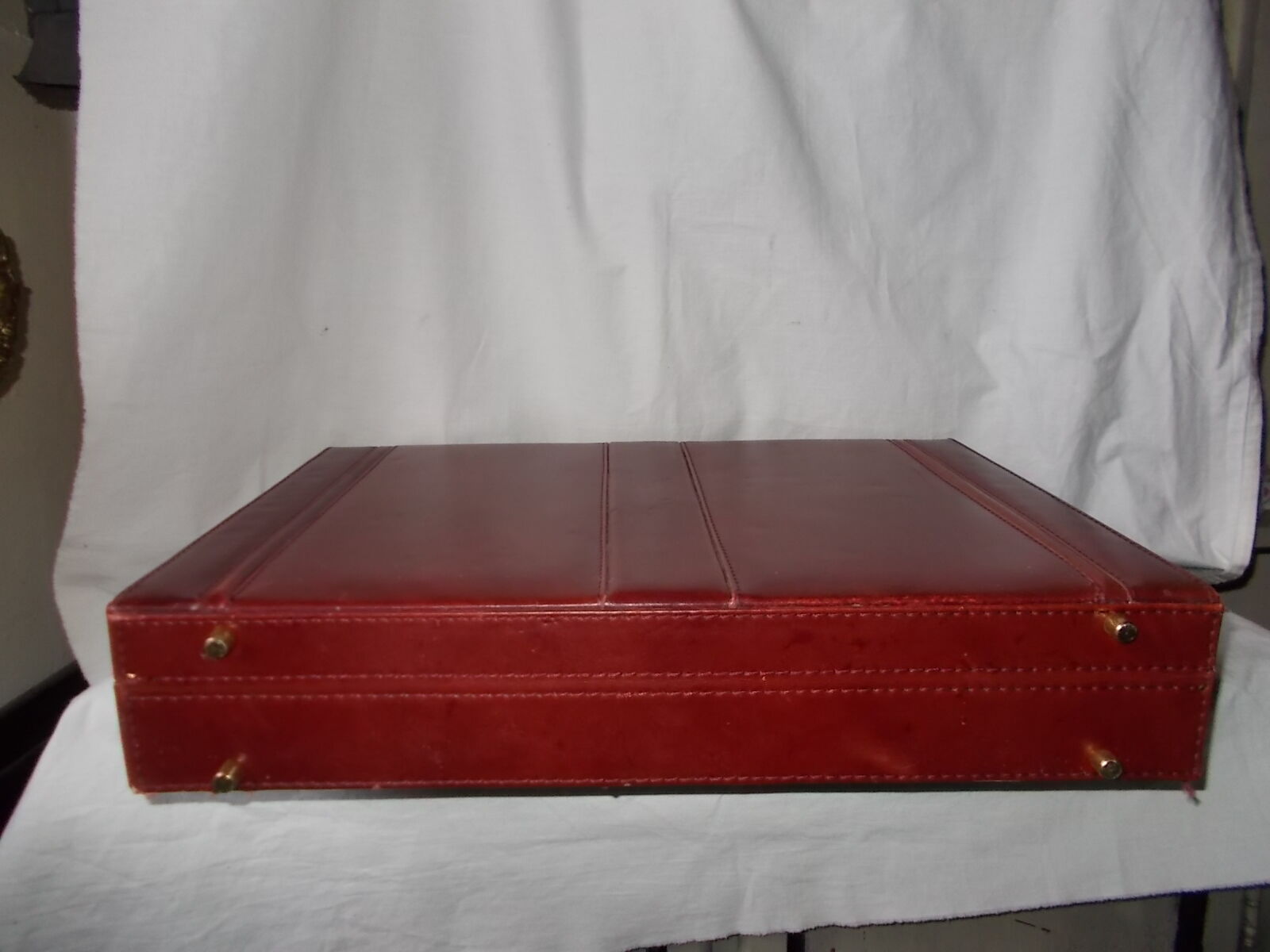 Leather briefcase-case