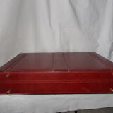 Leather briefcase-case