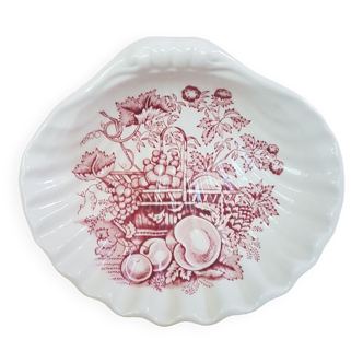 English earthenware soap dish