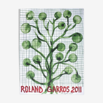 Official Roland Garros 2011 poster by Bartholomew Toguo