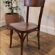 Set of 4 bistro chairs attributed to Thonet – Czechoslovakia
