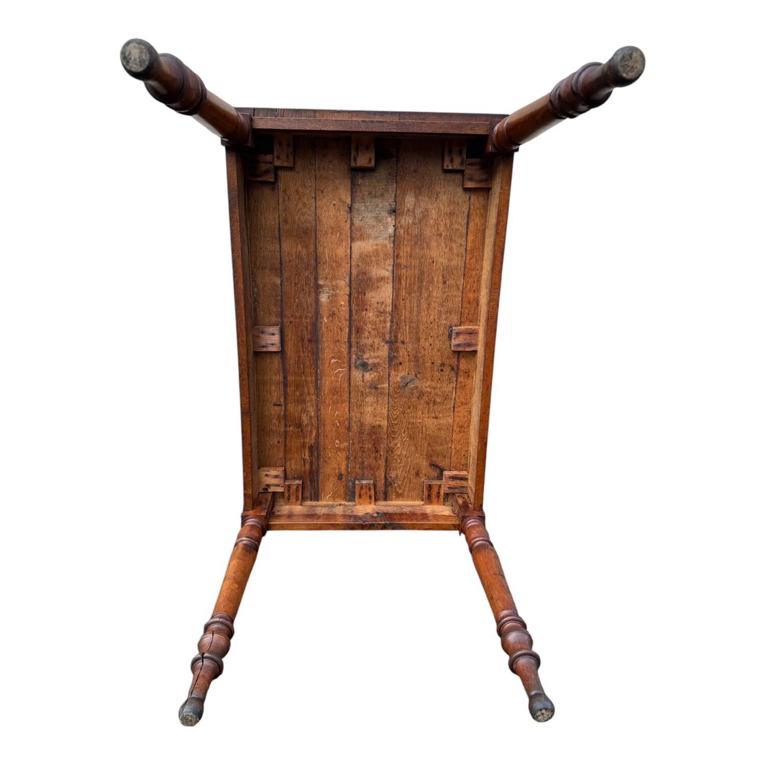 19th century oak bistro table