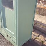 Vintage parisian wooden slip-up