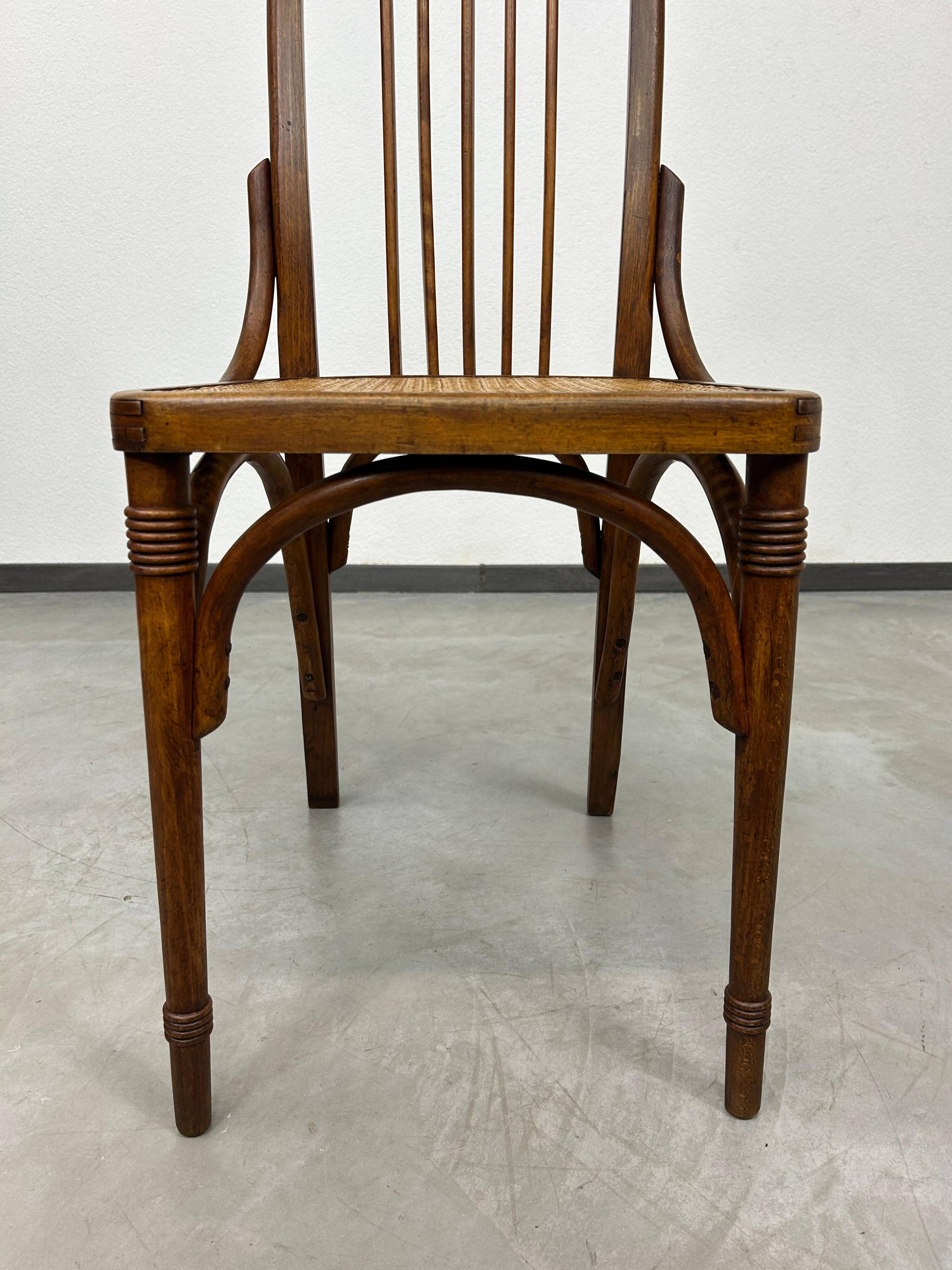 Dining chairs Secession N369A by Josef Hoffmann