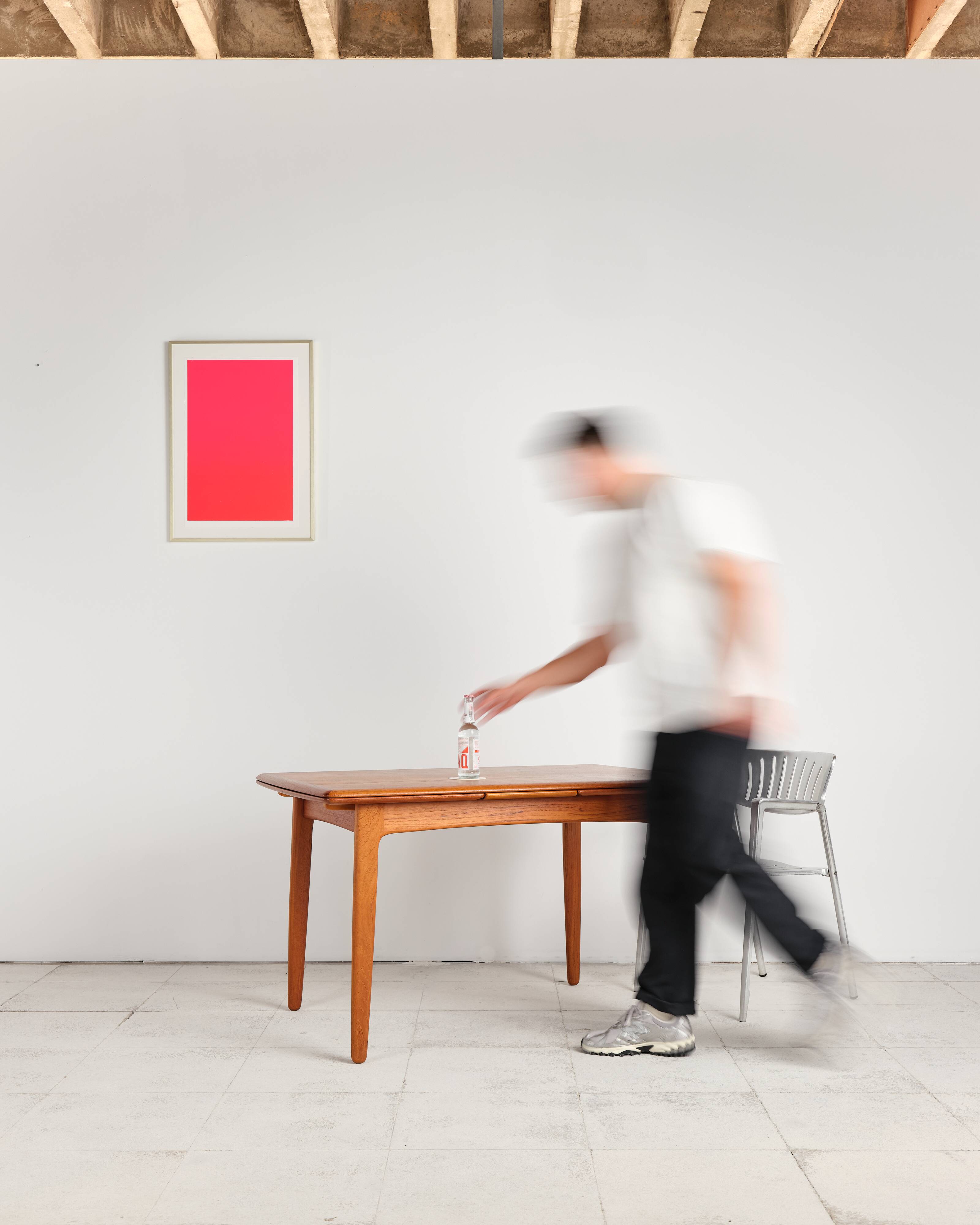Extendable table by Svend Aage Madsen for K. Knudsen & Son