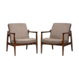 Pair of gfm-64 armchairs from 1960s