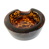 Empty glass pocket blown tortoiseshell 1970 XL