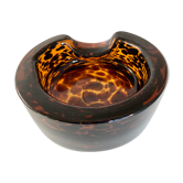 Empty glass pocket blown tortoiseshell 1970 XL