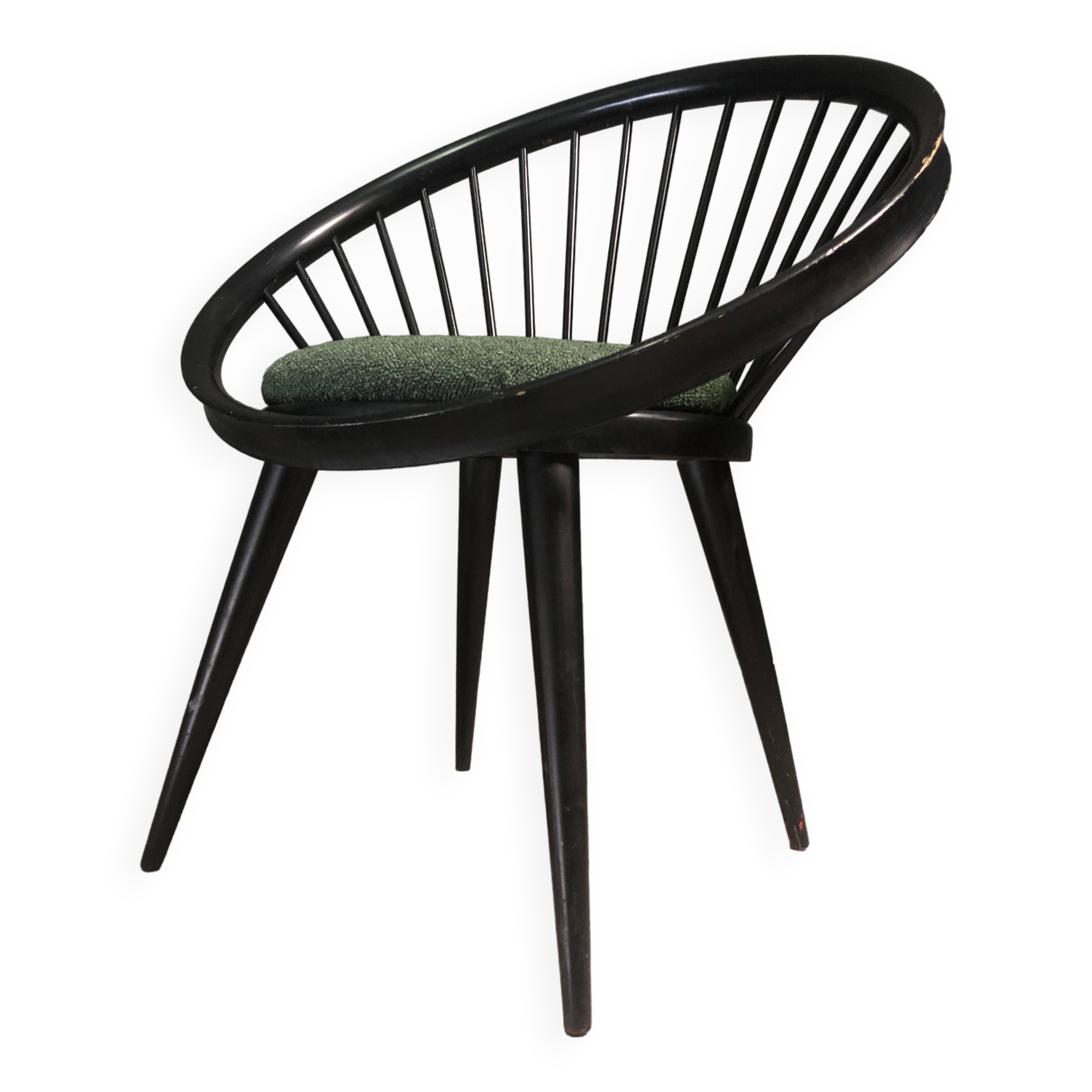 Yngve Ekström circle chair  1960.