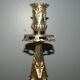 Rare paire de chandeliers en bronze XIX siècle