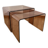 Plexiglass coffee table Michel Dumas