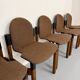 Lot de 8 chaises postmoderne THONET FLEX design Gerd Lange vintage 80 