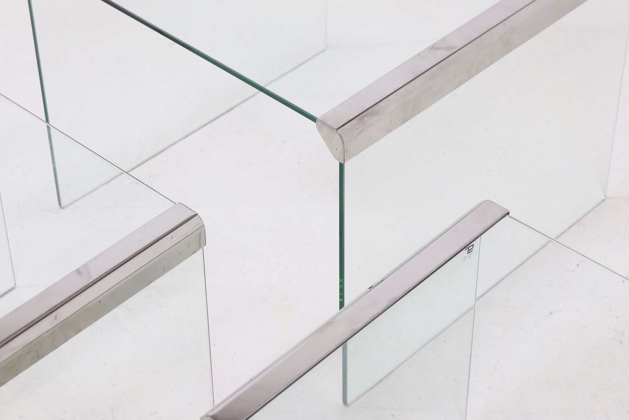 Set of 3 Gallotti & Radice nesting tables 1970s