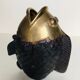Bronze fish vase