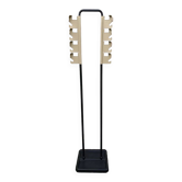 Beige and black coat rack Manade by Jean-Pierre Vitrac