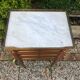 Bedside style Louis XVI marble
