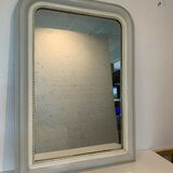 Mirror Louis Philippe patinated in gray XX century