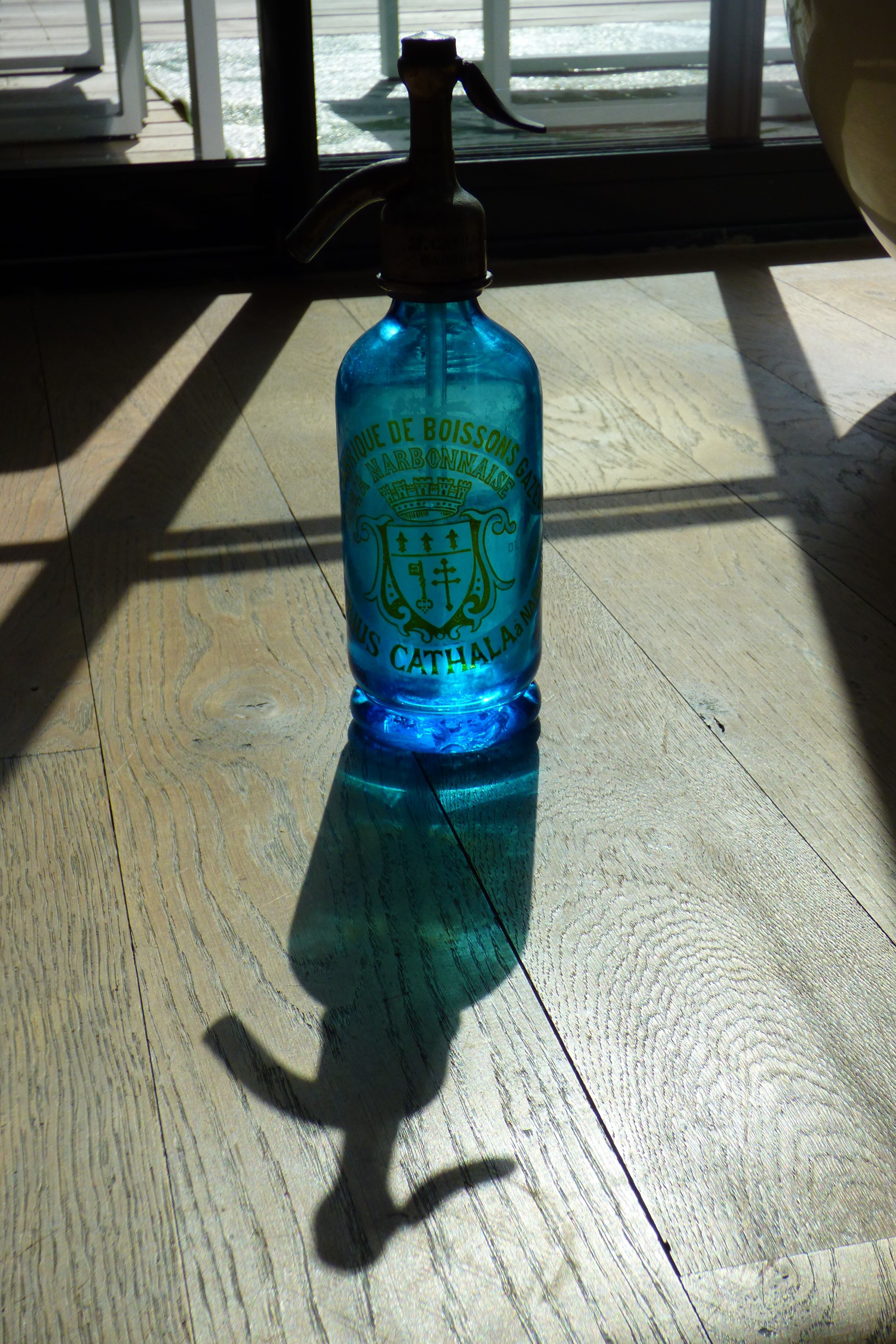 Siphon bottle of seltz water