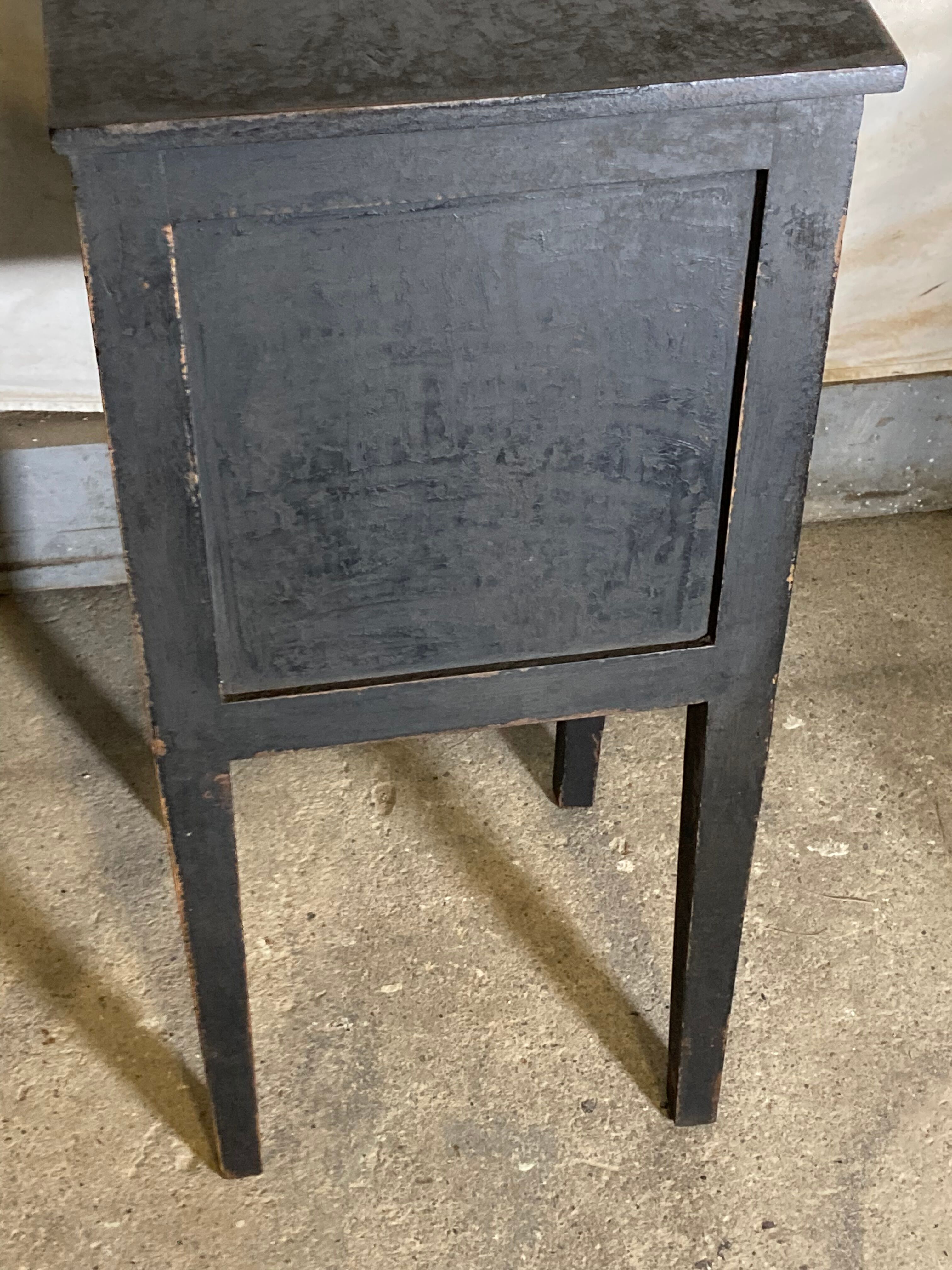 Pair of directoire bedside