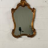 Golden mirror shell Louis XV