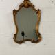 Miroir doré coquille Louis XV