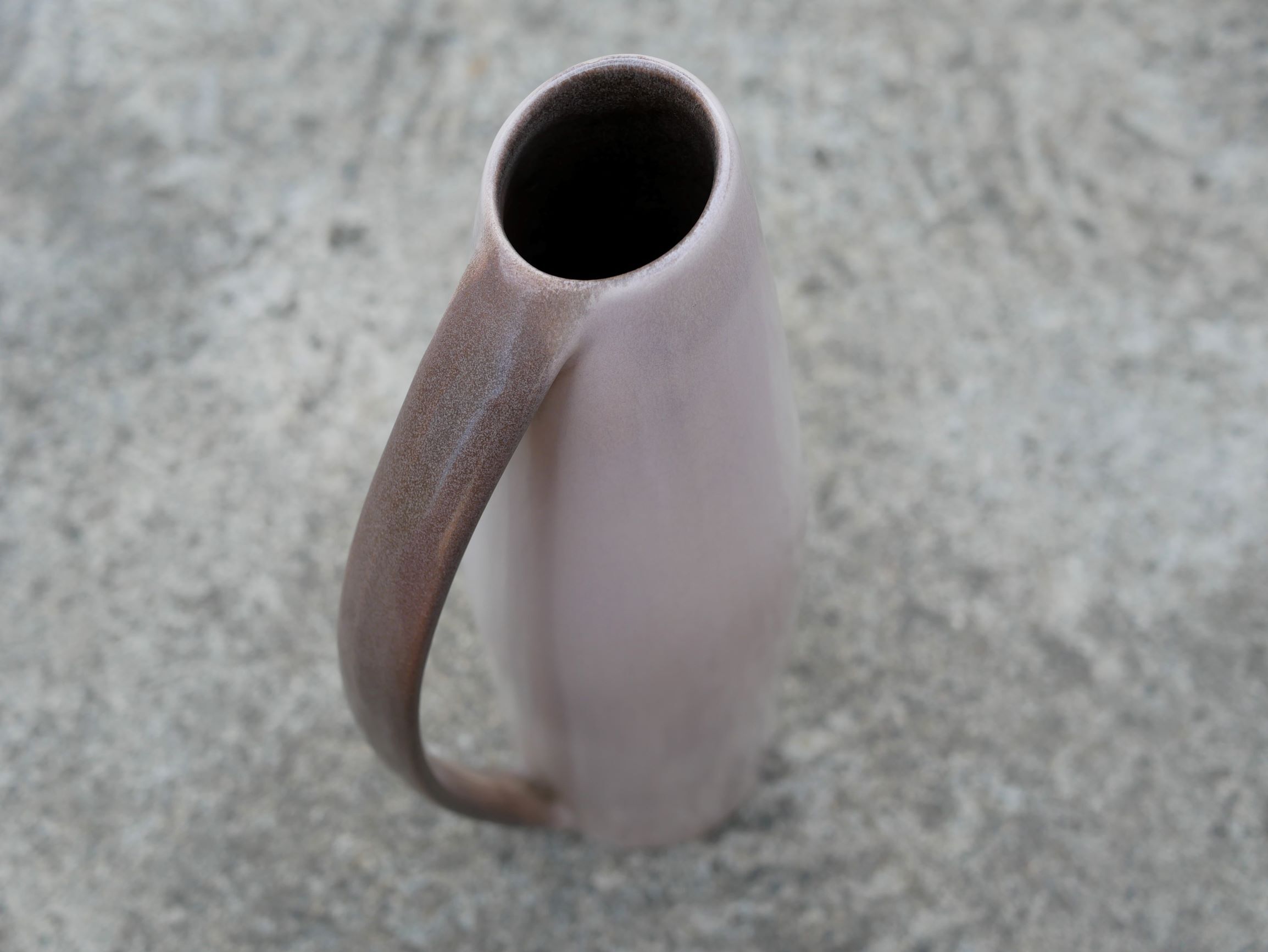 Vintage ceramic pitcher vase