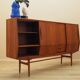 Teak highboard, Danish design, 1960s, made in Denmark