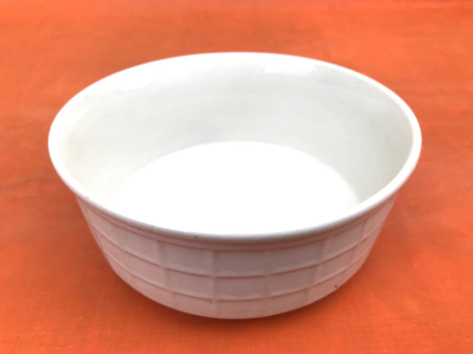 Glazed ceramic salad bowl
